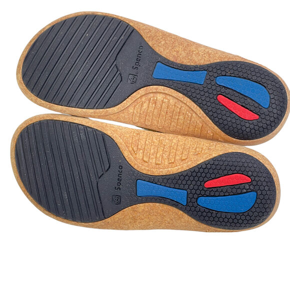 Spenco Flip Flop Slide Sandal SZ 7 Women's Brown Open Toe Slip On Casual Flat - Picture 7 of 10